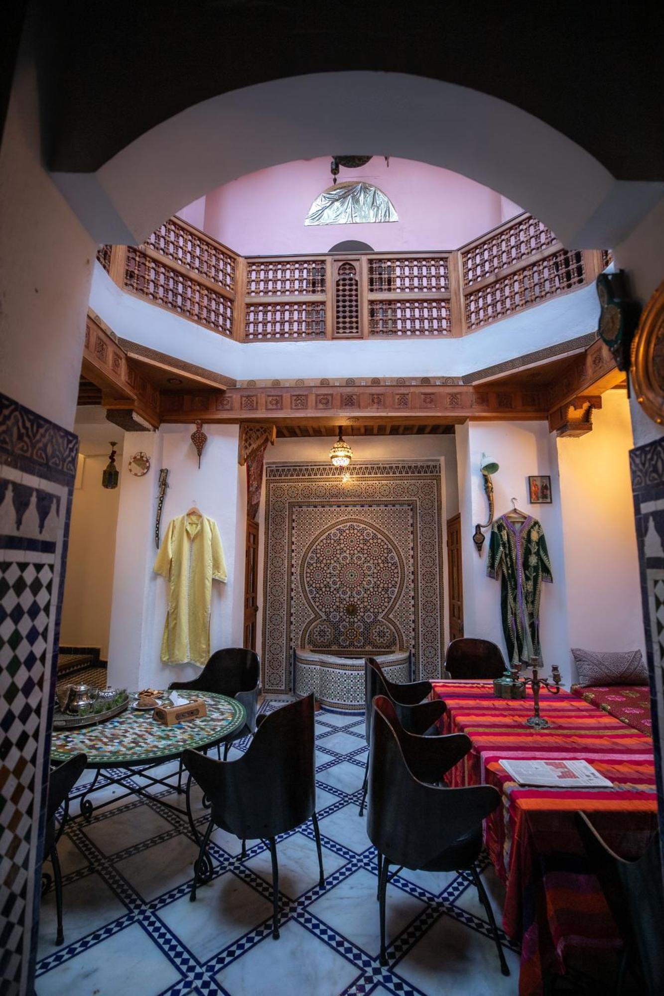 Bed and Breakfast Dar Mchachti Fez Zewnętrze zdjęcie